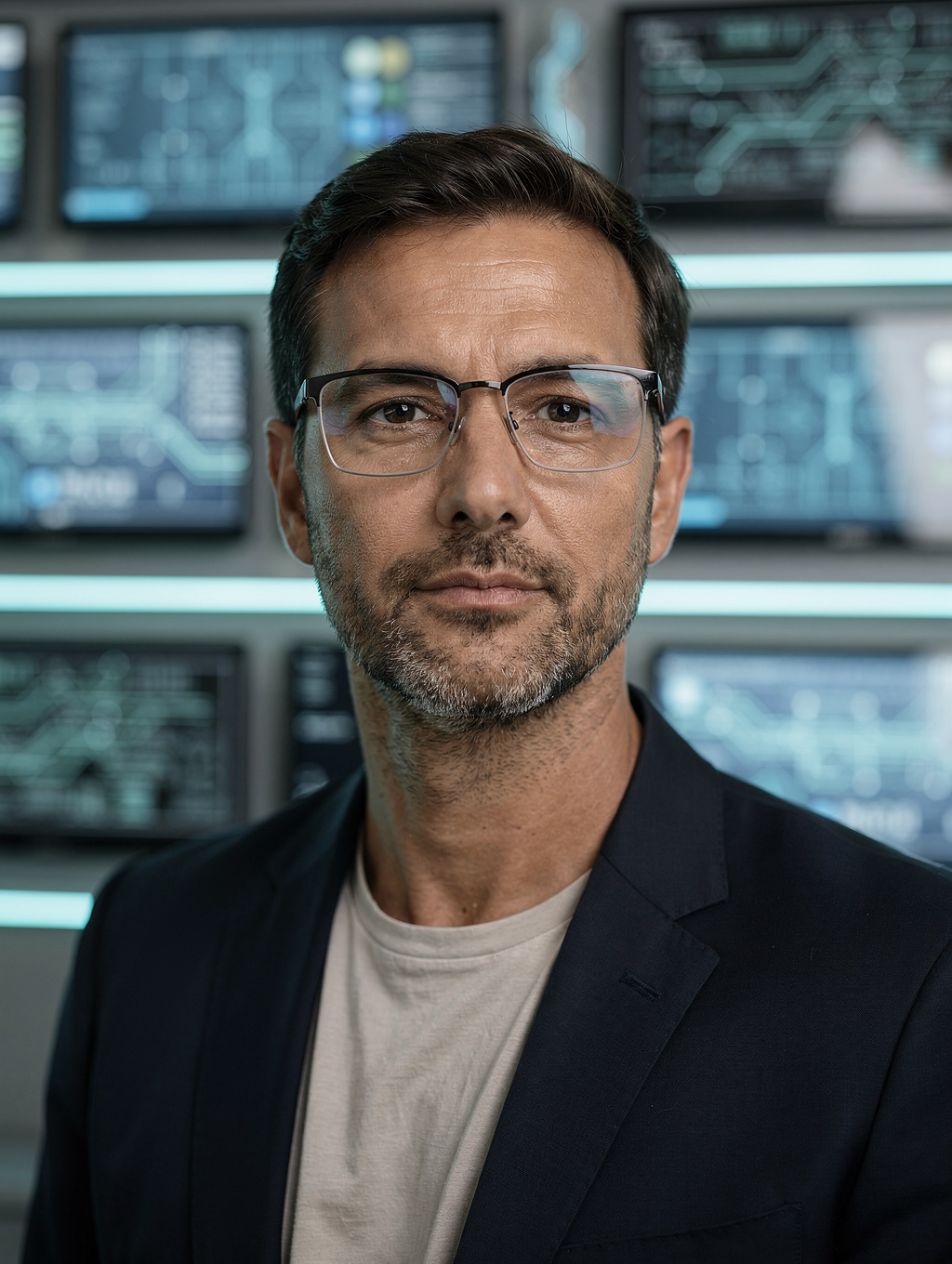 Portrait of David Wu, AI Technology Lead at Patten Media
