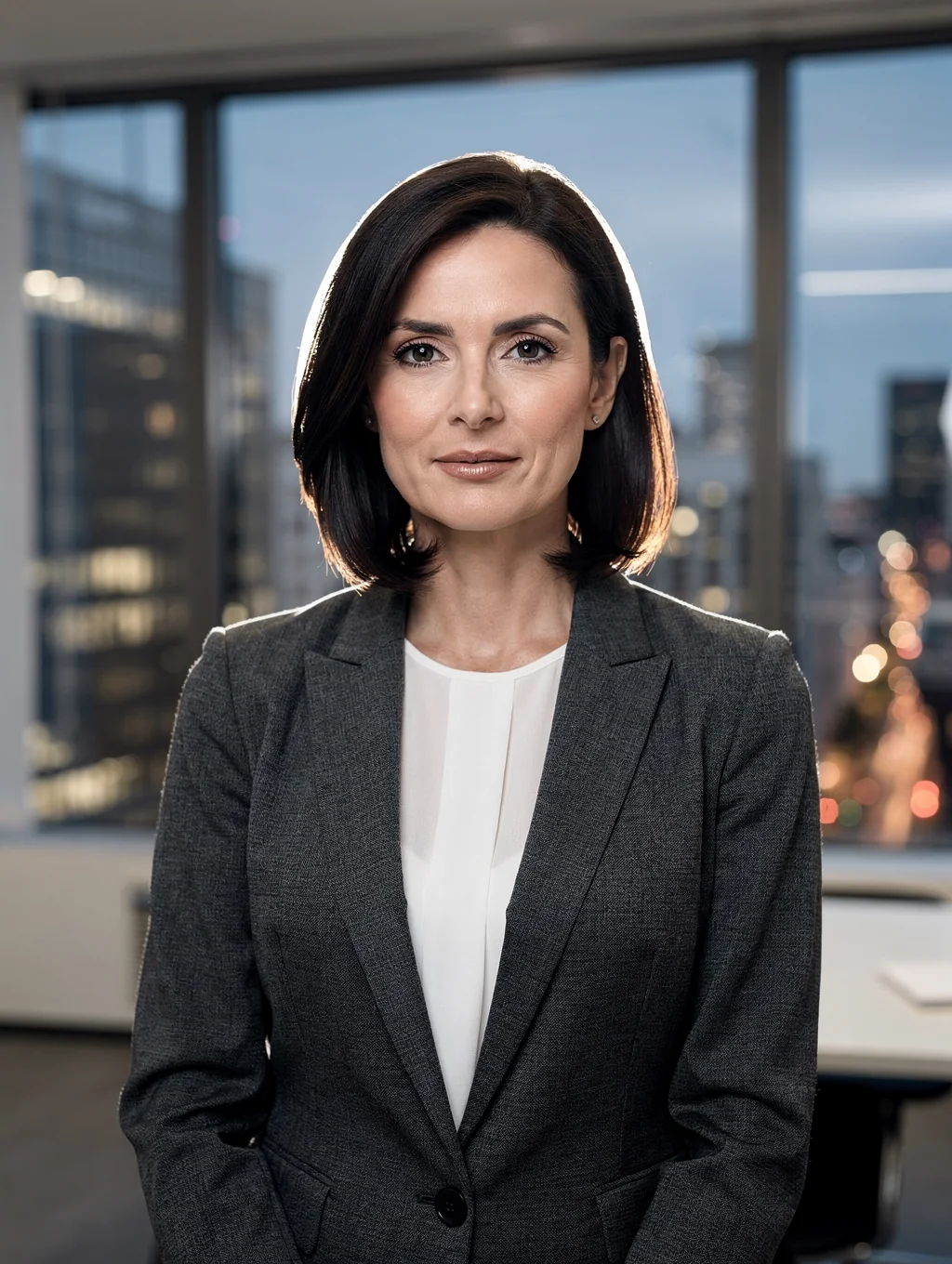 Portrait of Sarah Jenkins, Editor-in-Chief at Patten Media